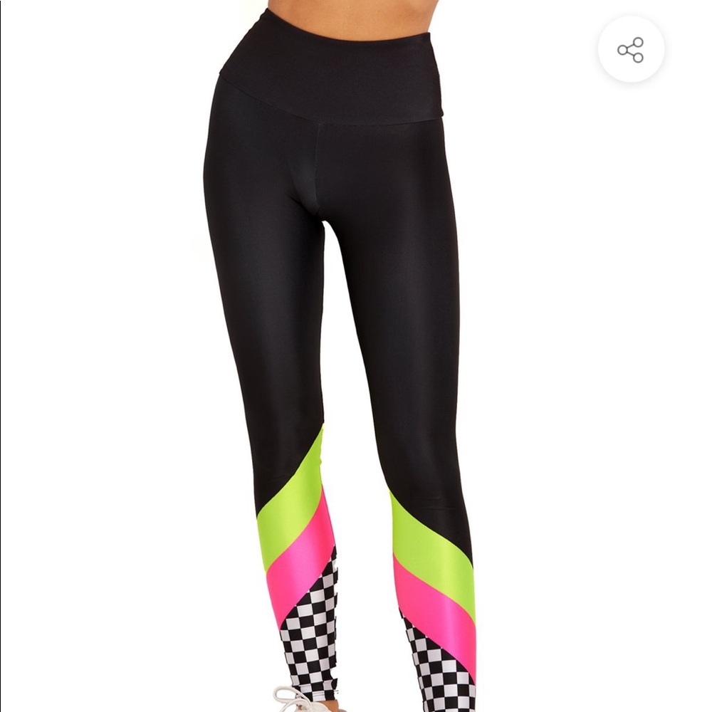 Gold sheep leggings